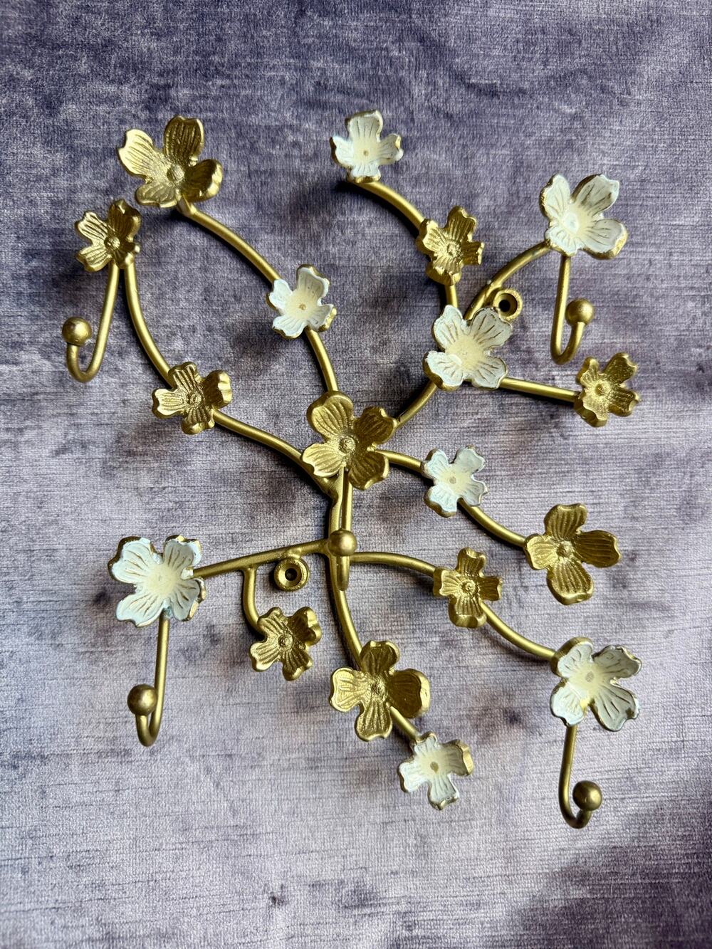 Anthropologie Amalia Floral Jewelry Hook